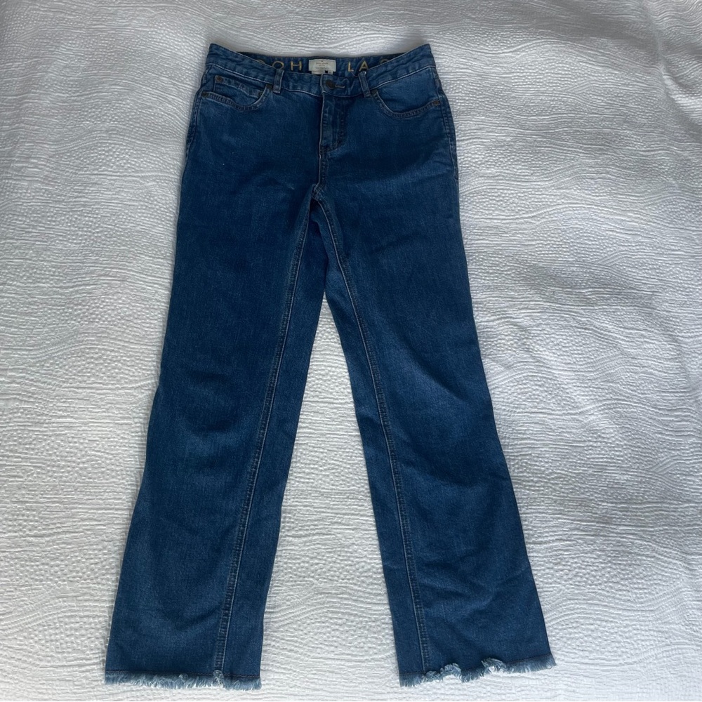 Kate Spade Dark Blue Straight Leg Jeans